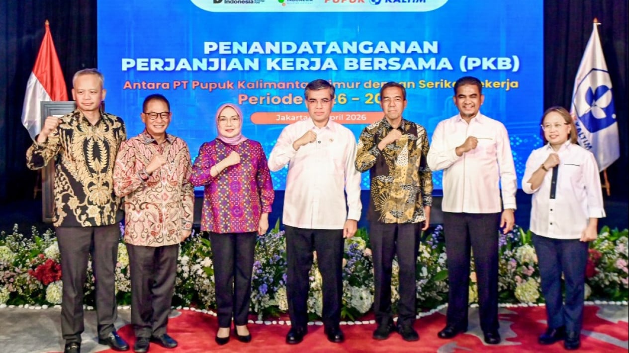 Pupuk Kaltim and SP KKPKT Sign CBA for 2026–2028, Ensuring Harmonious Industrial Relations