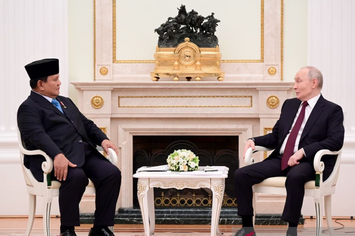 Putin invites Prabowo to return to Russia for May, July key events