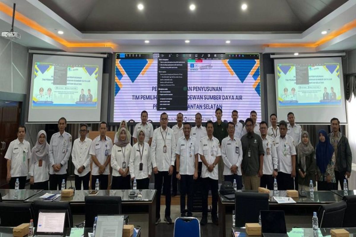 South Kalimantan PUPR Forms Water Resources Council to Address Floods and Droughts