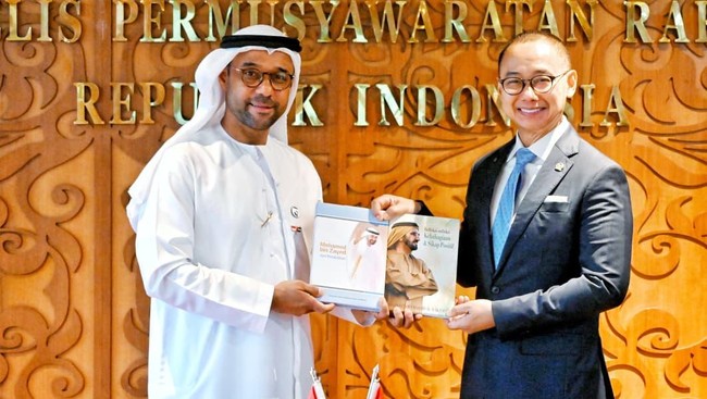 UAE Ambassador Meets Deputy MPR Chairman to Discuss Expansion of Renewable Energy Cooperation