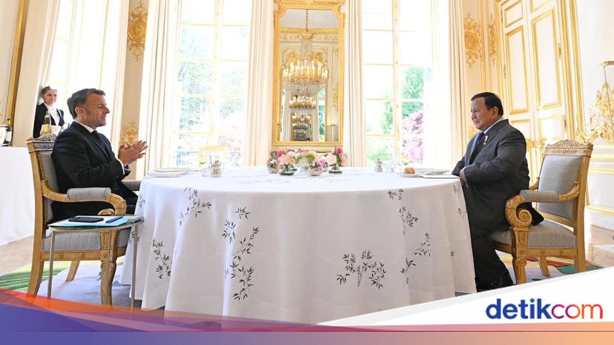 Prabowo and Macron Hold Two-Hour Private Meeting, Discuss Energy and Education