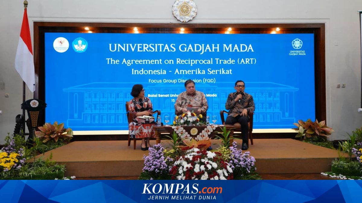 At UGM FGD, Coordinating Minister Airlangga Highlights Indonesia's Economic Strength and Trade Diplomacy