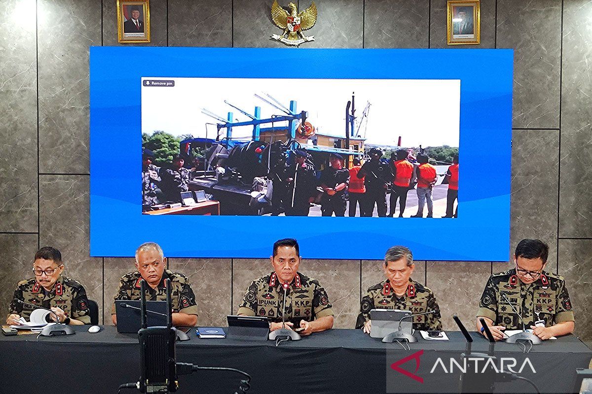 KKP Seizes Three Foreign Vessels, Averts Potential Loss of Rp20.2 Billion