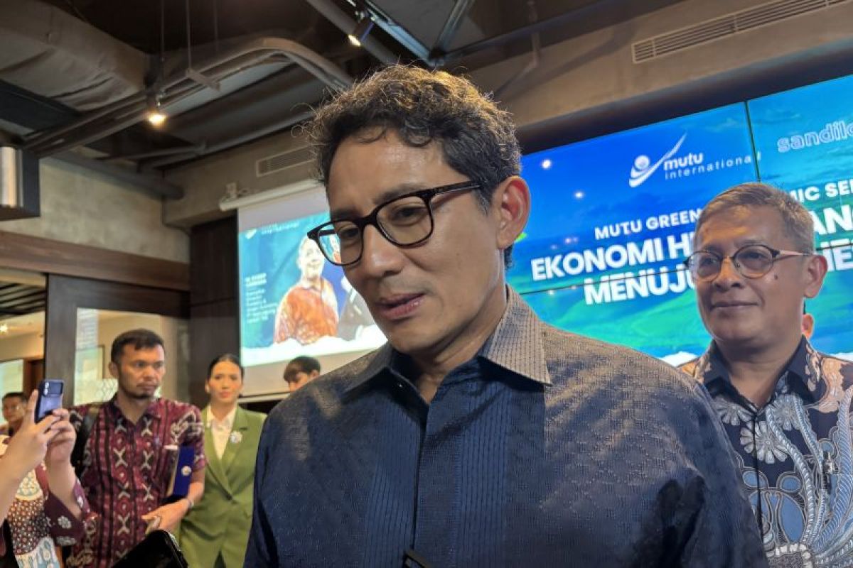 Sandiaga Uno says Indonesia has bright prospects in the green economy