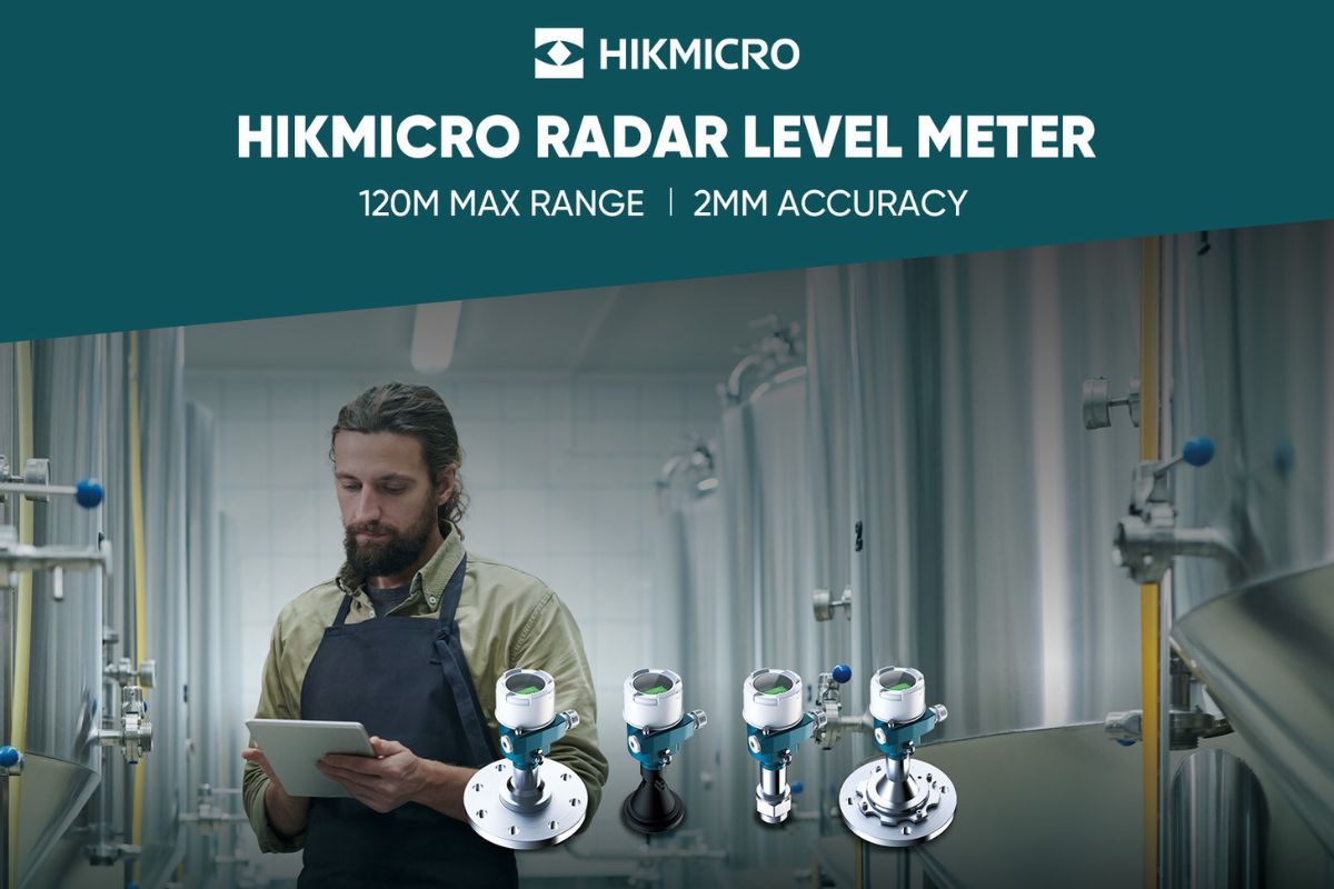 HIKMICRO Accelerates Expansion in the Industrial Instruments Market Segment Through the Launch of the LRG10 Series Radar Level Meter