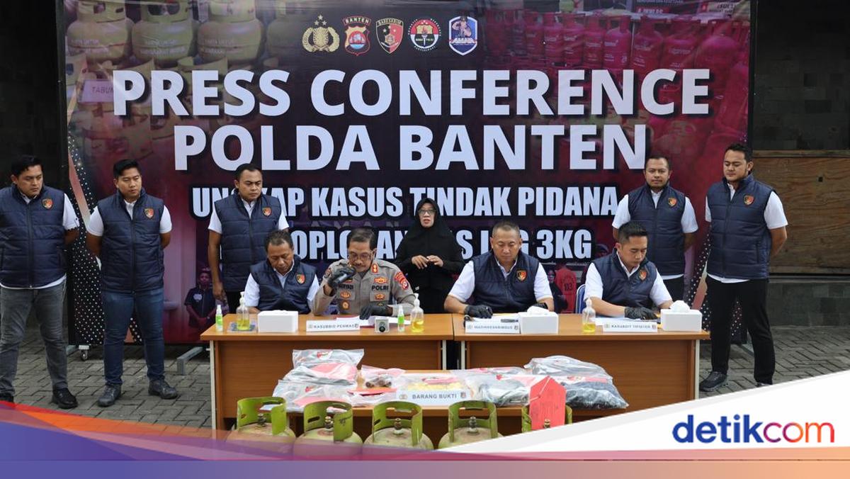 Banten Police Uncover Illicit LPG Mixing Base in Lebak, Three Arrested