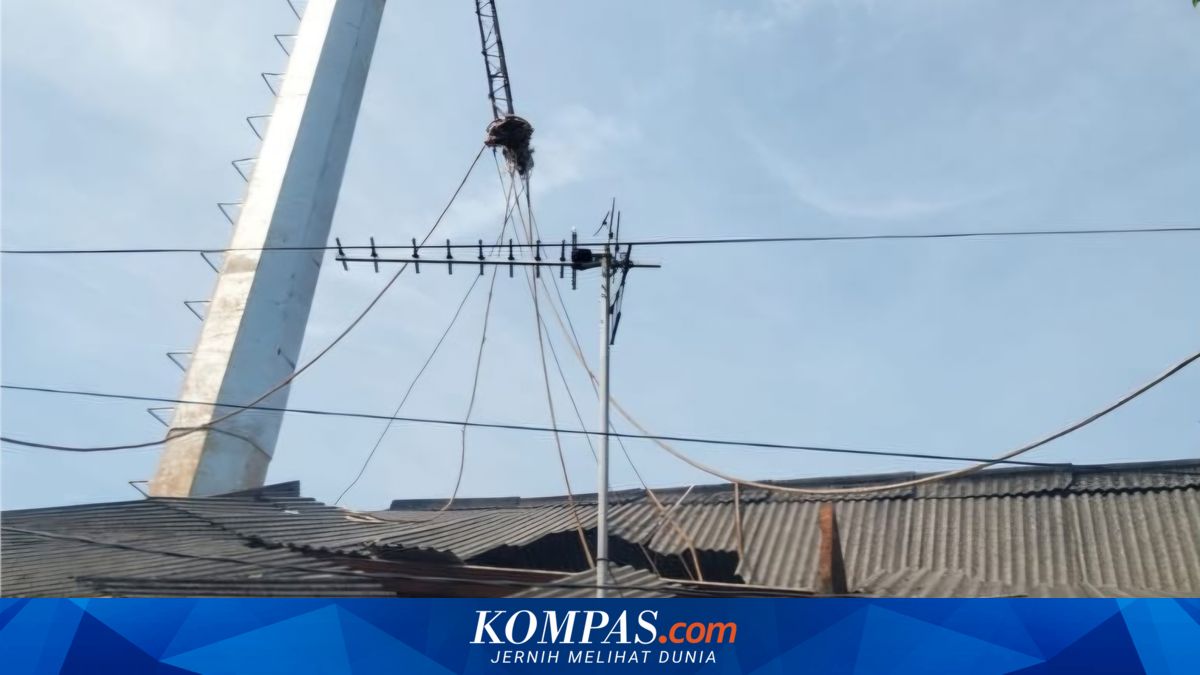 Telecommunications Pole Provider in Kembangan Found Without Permit After Collapse, West Jakarta City Issues SP 1