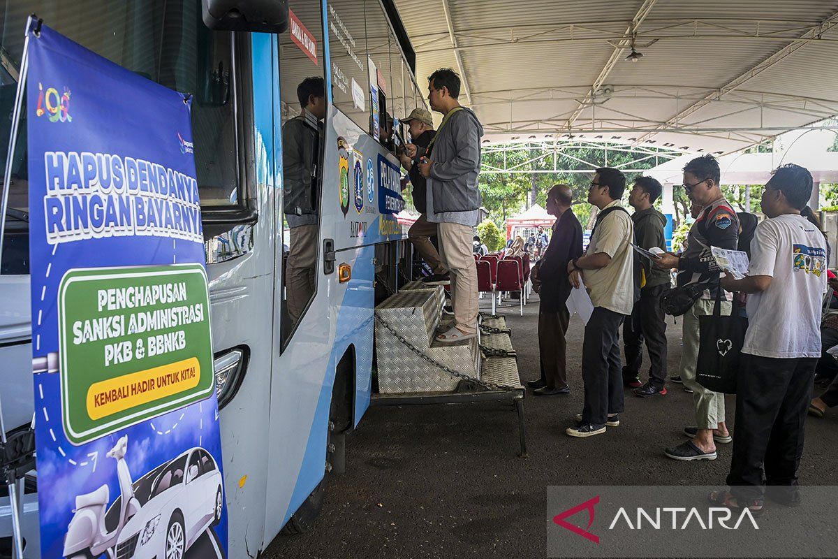 Mobile Samsat Services Available in 14 Jadetabek Areas on Thursday