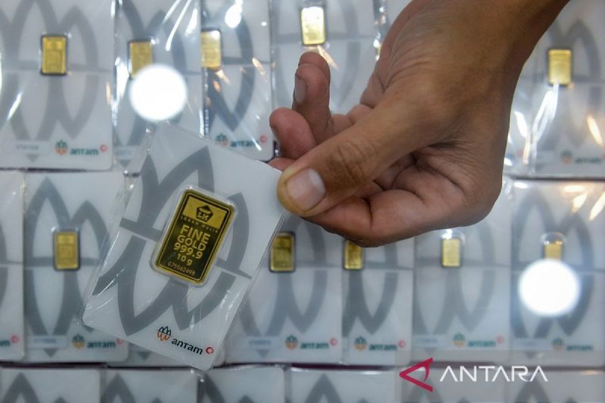 Antam Gold Price on Thursday Slightly Down Rp5,000 to Rp2.888 Million per Gram