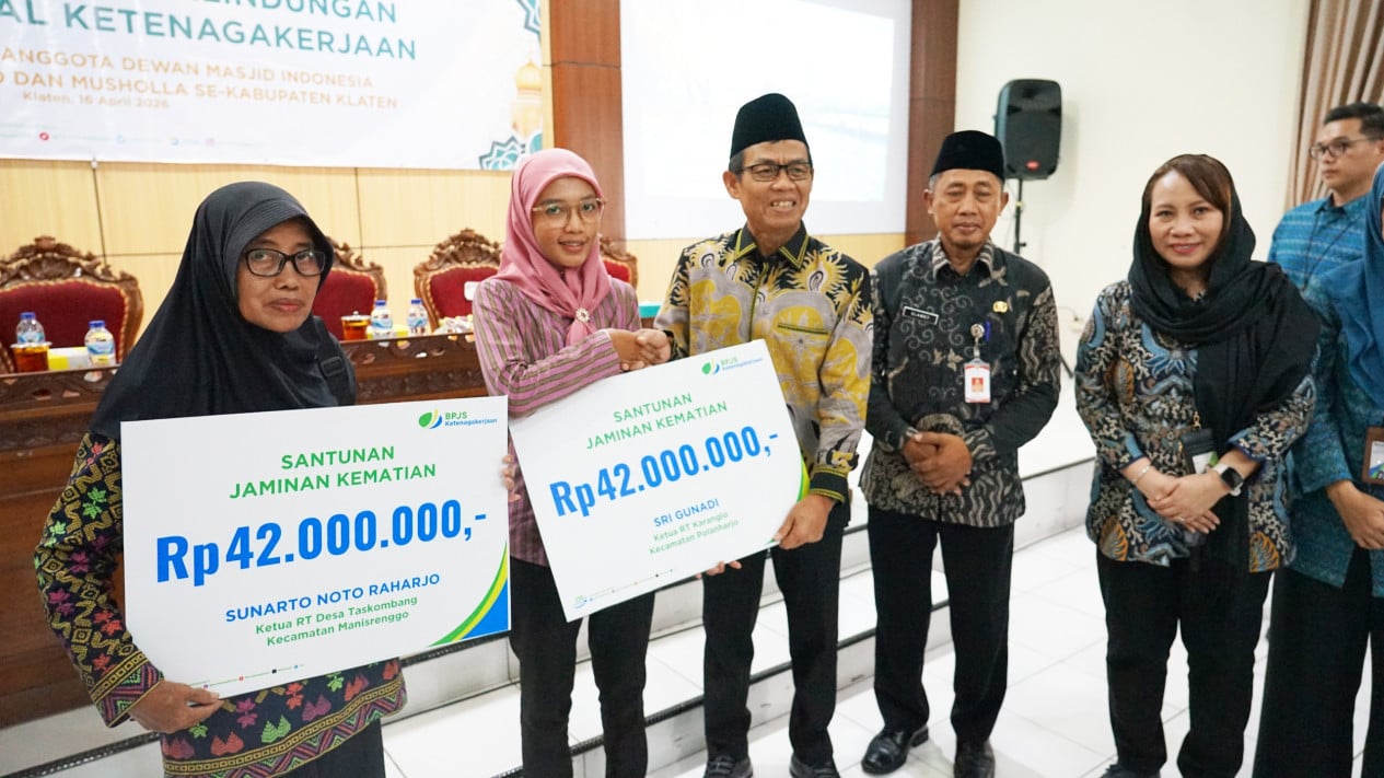 BPJS Ketenagakerjaan Partners with DMI Klaten to Enhance Social Security Literacy Among Mosque Activists