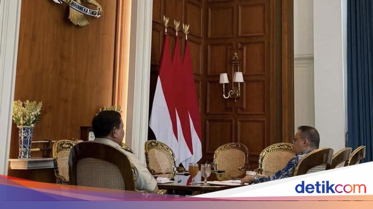 Prabowo Holds Private Meeting with Dasco at the Palace, What Did They Discuss?