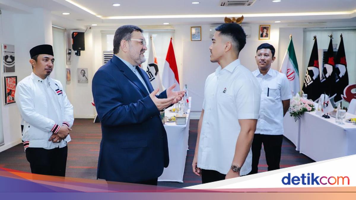 Iranian Ambassador Meets Kaesang for One Hour at PSI DPP, This is What Was Discussed