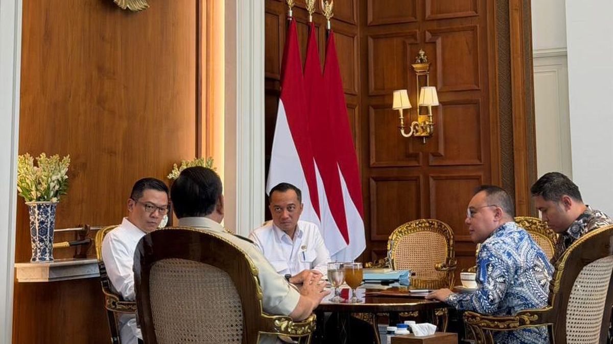 Prabowo Holds Limited Meeting with Dasco, Prasetyo, and Sugiono