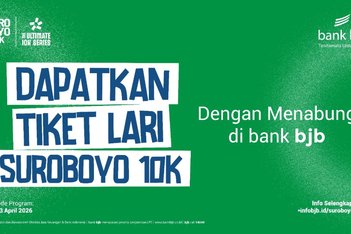 Bank bjb launches Suroboyo 10K running promotion through savings scheme