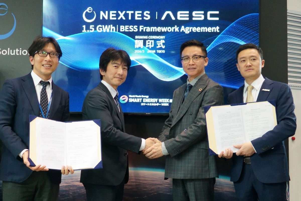 AESC and NEXTES Forge Three-Year Partnership for 1.5 GWh Energy Storage Cell Supply, Japan's Largest Single Order in 2026