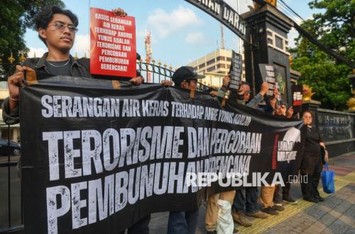 Motif for Sulphuric Acid Attack on Andrie Yunus is Personal Vendetta, Activists Suspect Irregularities in Military Court