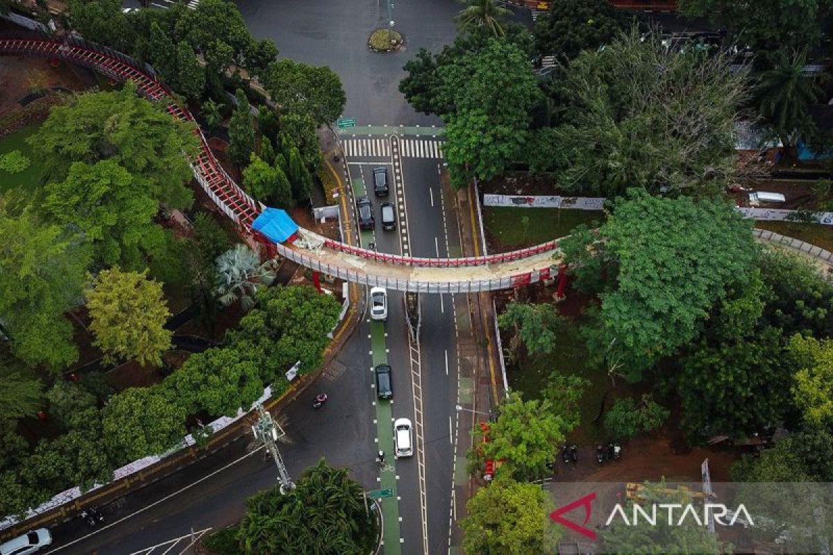 Green spaces and monorail poles become DKI development achievements in Q1 2026