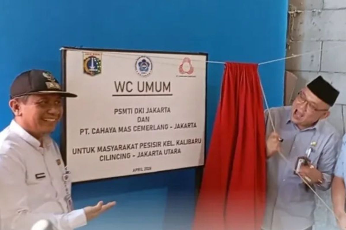 To Promote Healthy Living, North Jakarta City Government Builds Communal Toilet in Kalibaru