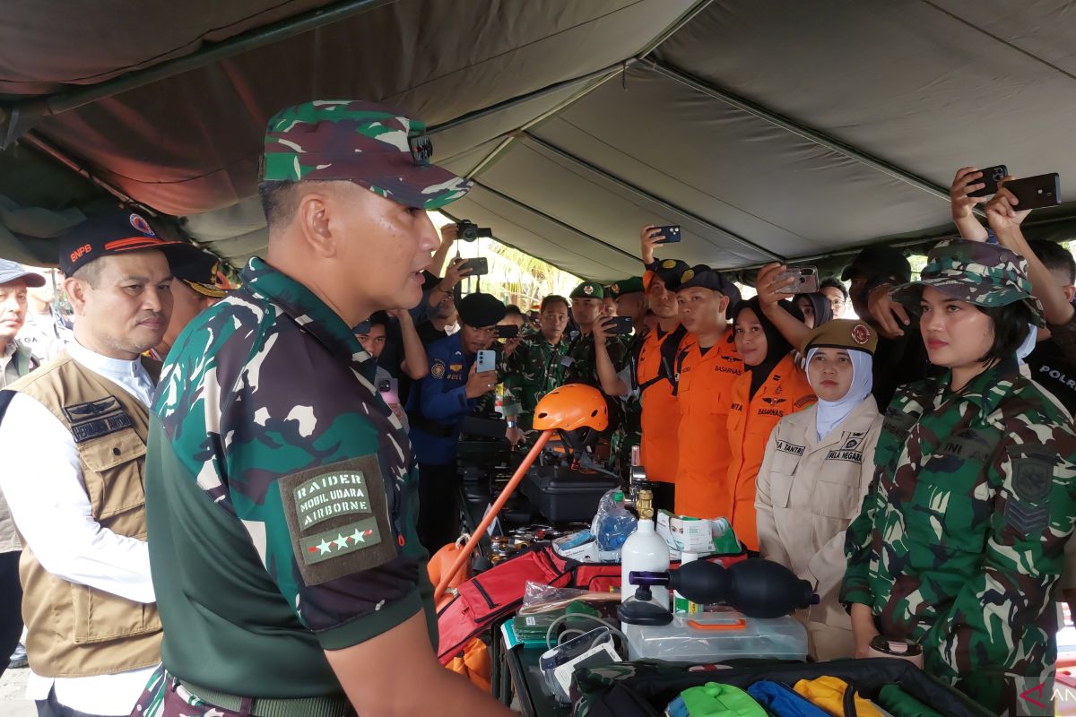 TNI conducts megathrust disaster response simulation in three provinces