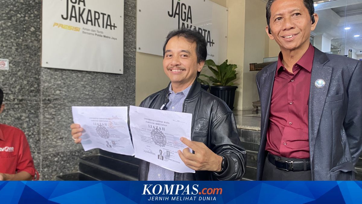 Roy Suryo and Associates' Case Files in Jokowi's Diploma Allegation Returned to Prosecutor's Office