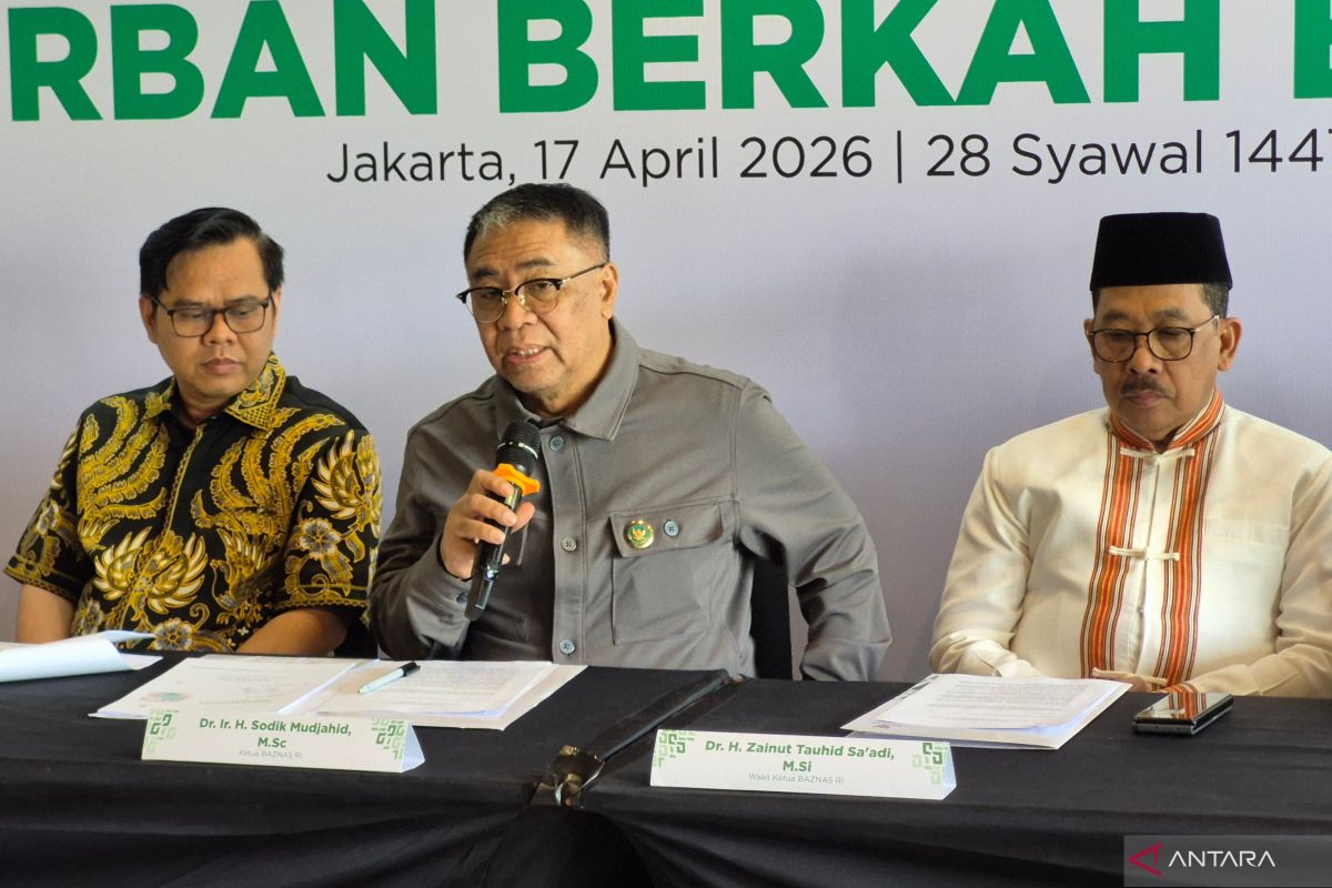 Baznas RI opens opportunity for slaughtering haji dam in the homeland