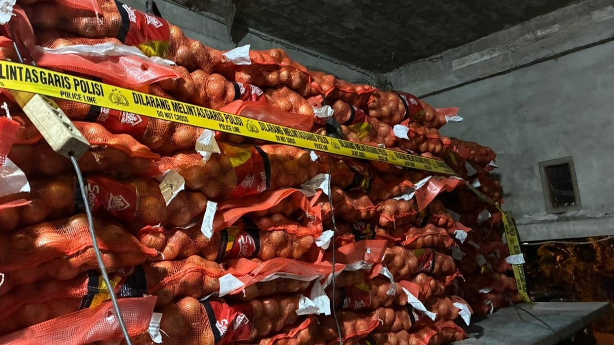Not Just Talk! Bareskrim Uncovers 23 Tonnes of Illegal Onions