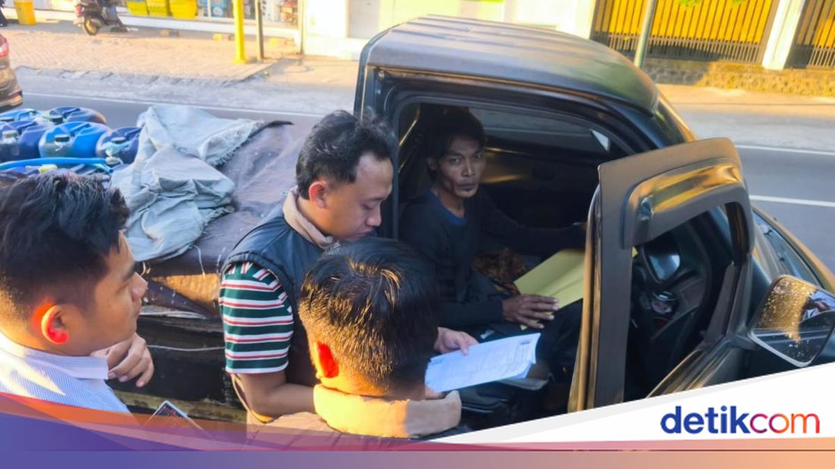 Man Carrying 36 Illegal Jericans of Pertalite Arrested in East Lombok