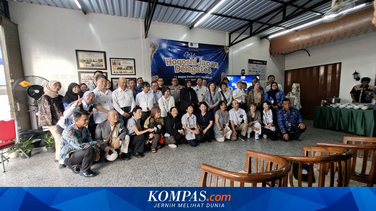 Japanese Hogoshi Delegation Visits West Jakarta Bapas, Learns About Ex-Inmate Rehabilitation Programmes
