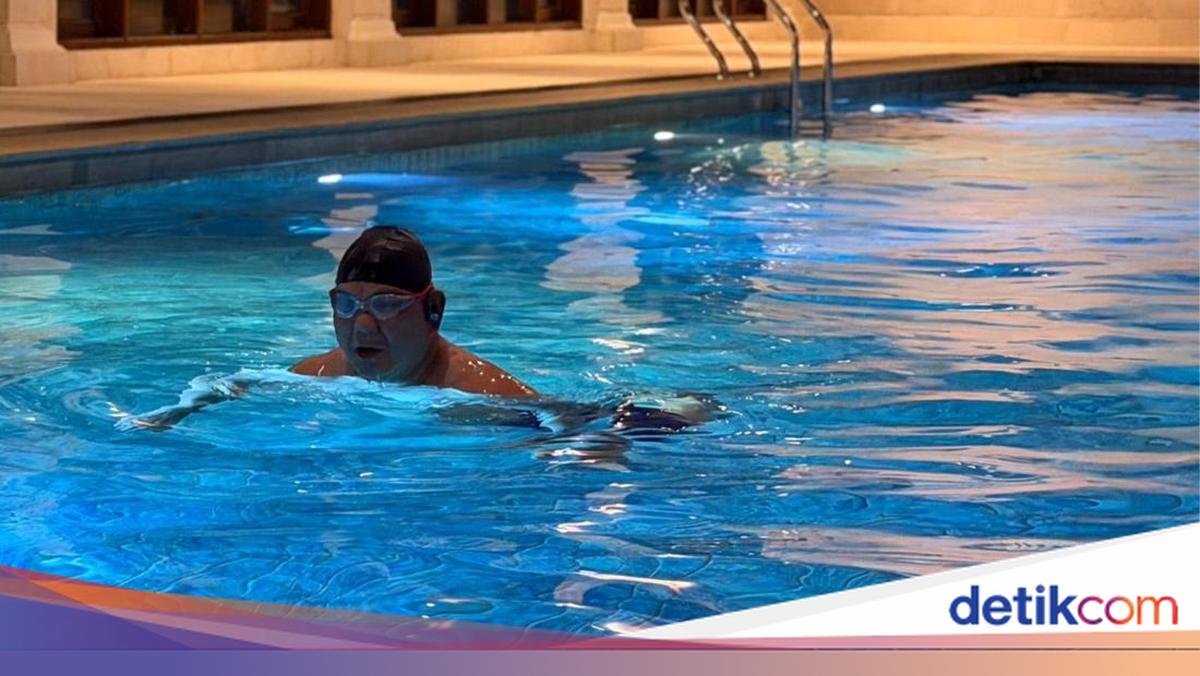 Prabowo Begins Saturday with Swimming, Continues with Working Visit to Magelang
