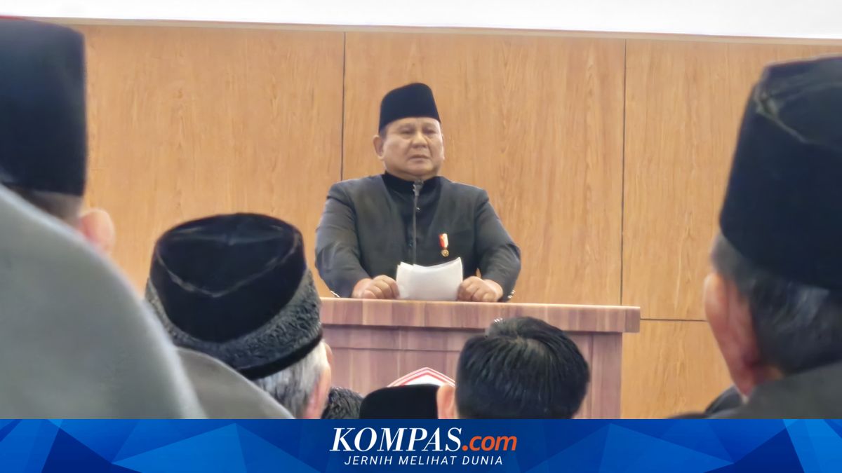 At DPRD Chair Retreat, Prabowo: I Want to Speak Frankly, Some Might Be Offended