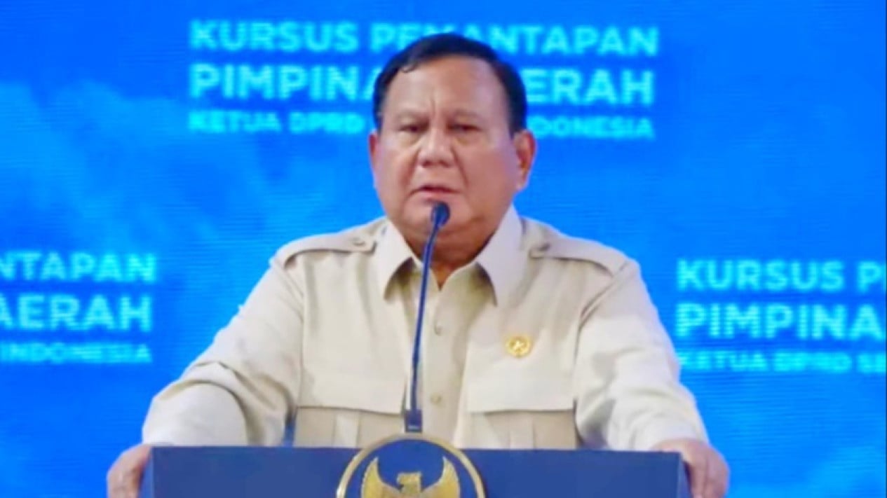 Prabowo Explains Reasons for Directly Meeting 503 DPRD Chairmen at Akmil