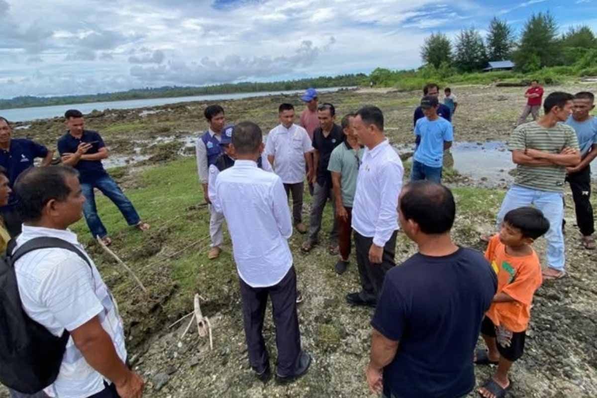 KKP Team Surveys Fishermen's Village Development in Simeulue Island