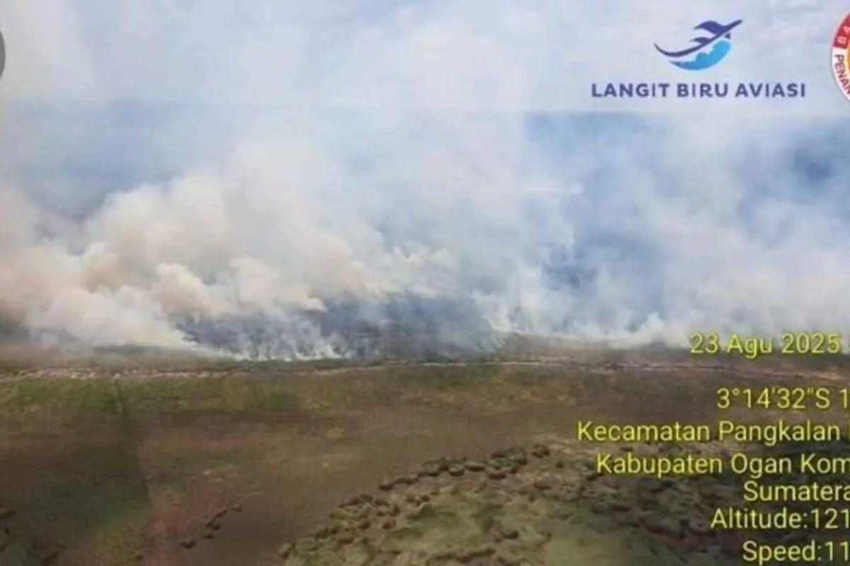 OKI Regency Declares Emergency Alert for Forest and Land Fires