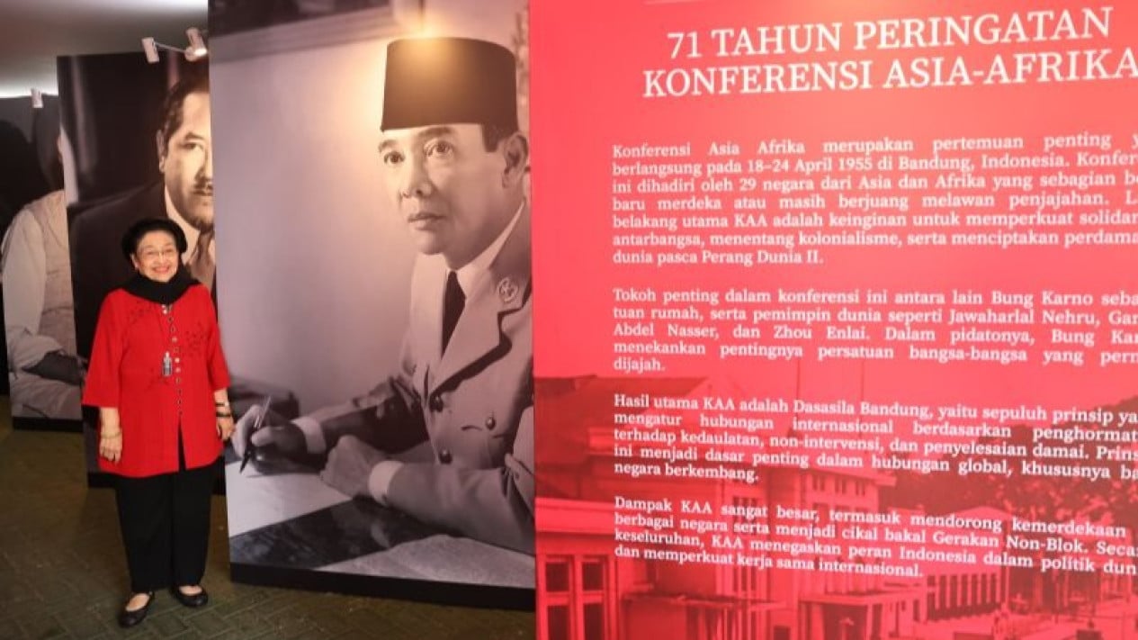 To Address Global Geopolitical Issues, Megawati Proposes Holding the Second Asian-African Conference