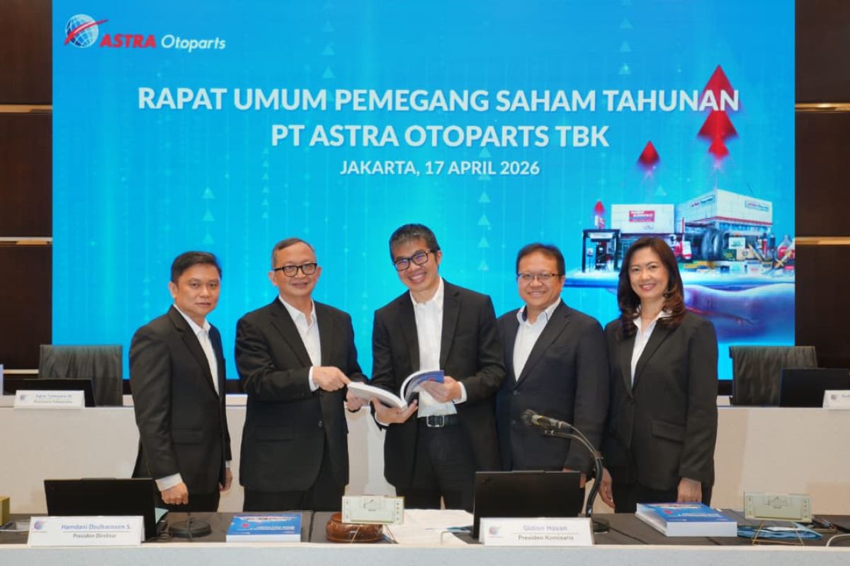 Astra Otoparts distributes cash dividend of Rp1.1 trillion