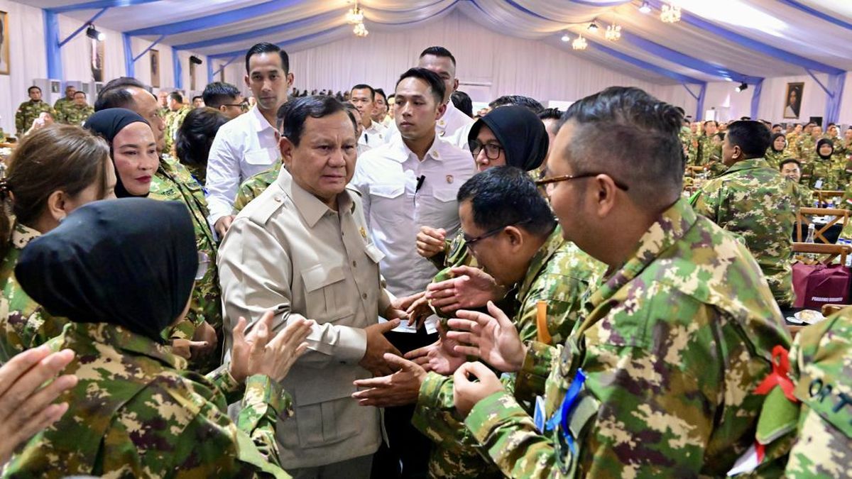 Leak of Prabowo's Material from Participants of the Indonesian DPRD Chairmen's Retreat