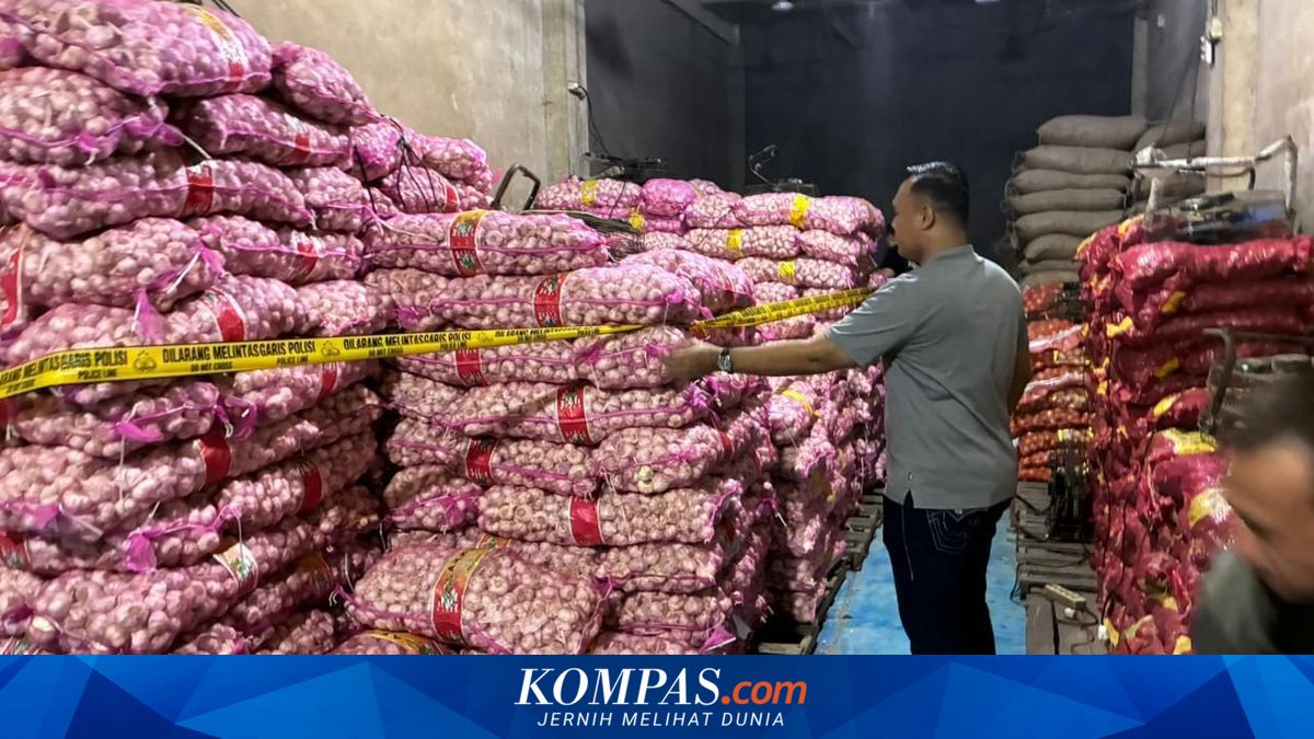 Police Uncover Smuggling of 23 Tonnes of Onions and Chillies in West Kalimantan, Originating from Thailand and China
