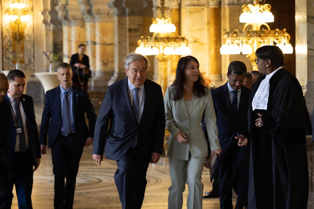 UN Secretary-General urges future to be guided by rule of law