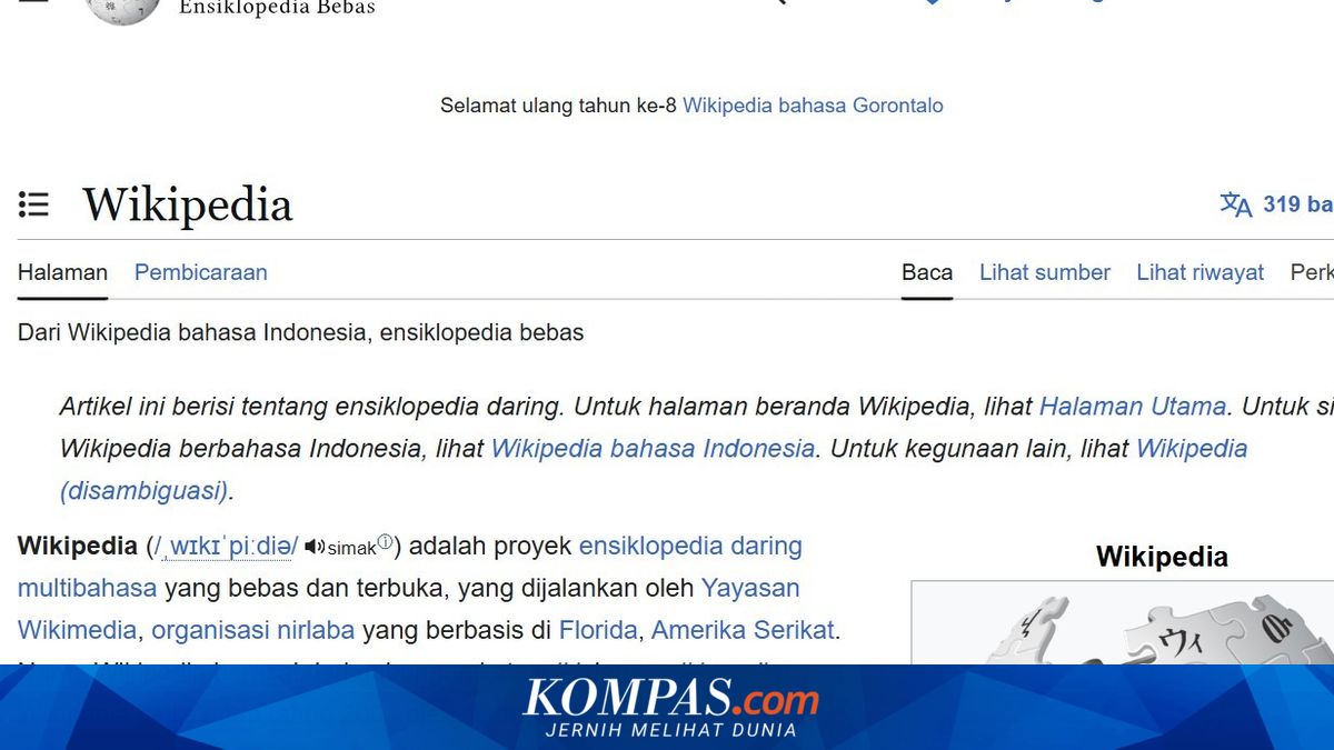 Starting Wednesday, 22 April 2026, Wikipedia Faces Potential Blockade in Indonesia
