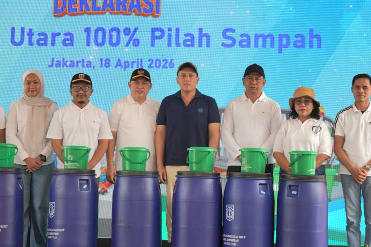 Jakarta Utara City Government Declares 100% Waste Sorting at Source