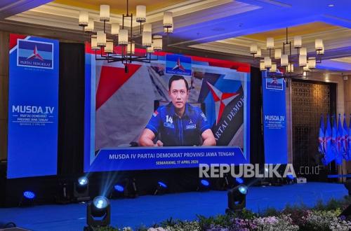 Opening Central Java Democratic Party Congress, AHY: Don't Be Afraid, Seize Victory!