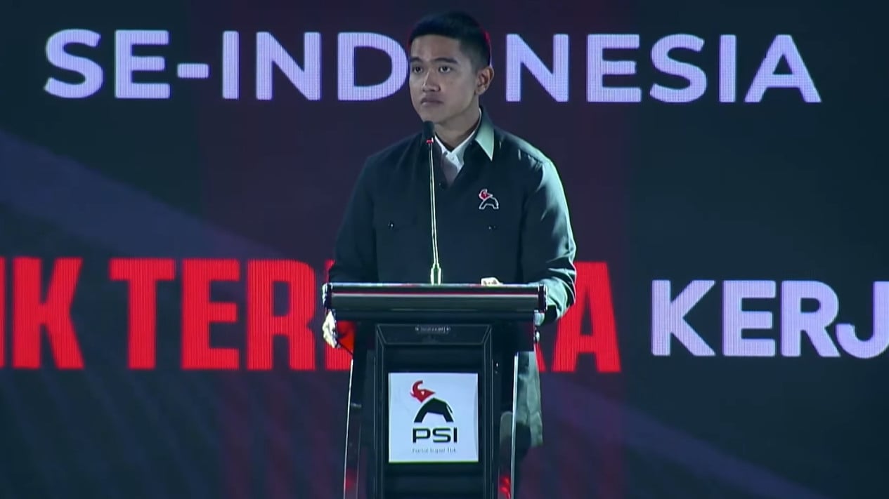 Kaesang Urges PSI Cadres to Collaborate with Other Parties