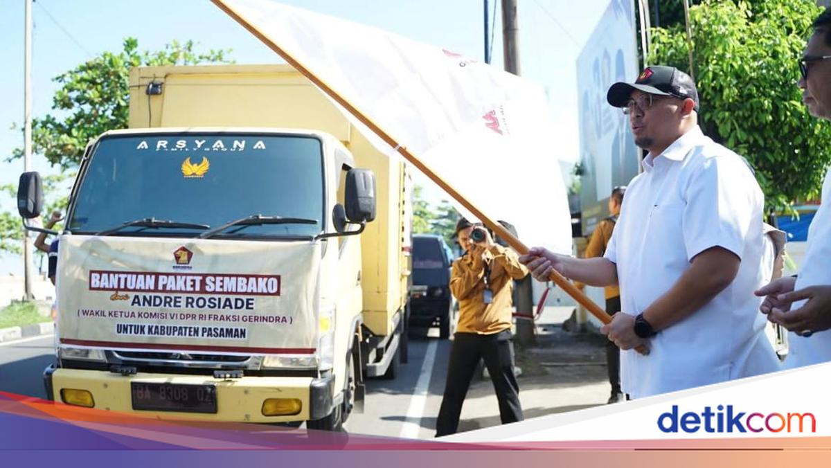 Andre Rosiade Sends Aid to Flood Victims in Pasaman and Agam