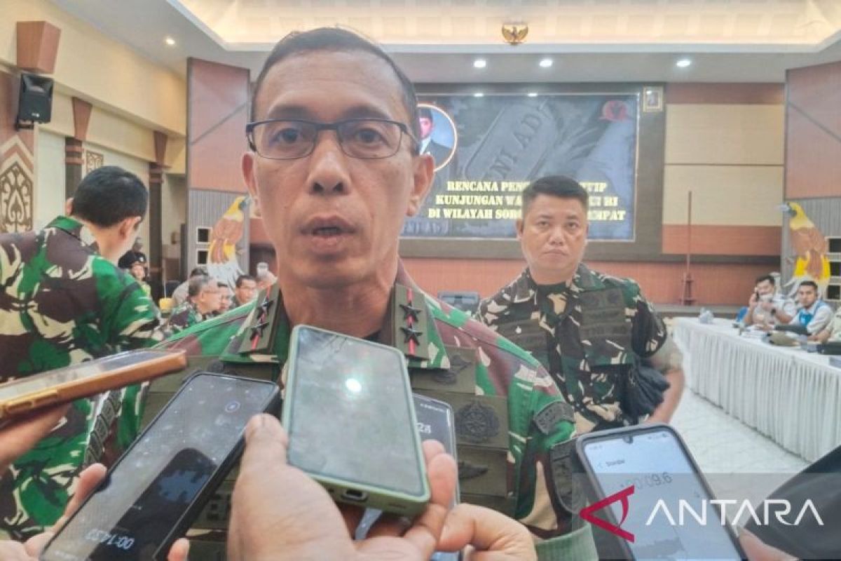 Kasuari Regional Commander: 1,900 TNI-Polri Personnel to Secure Vice President's Visit