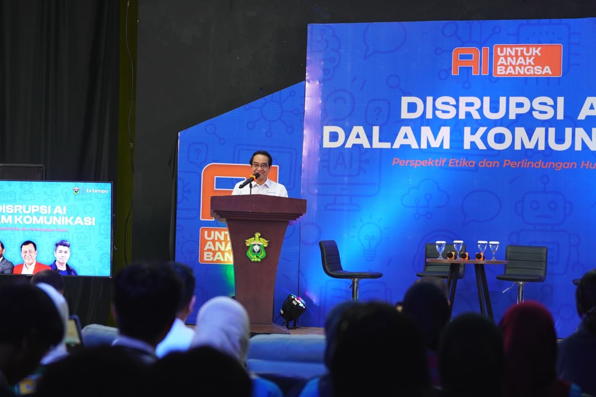 Unhas Rector: AI Requires Balance Between Technology and Ethical Awareness