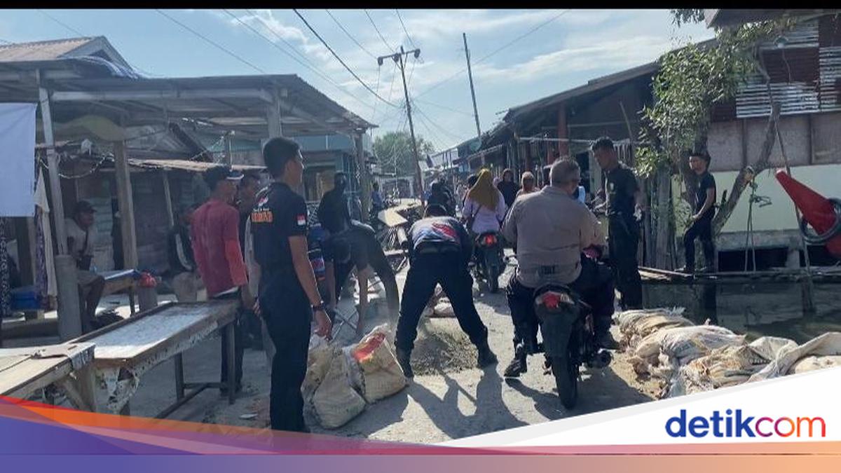 Panipahan Gets a Makeover: Police and Residents Unite to Repair Roads and Clean Up