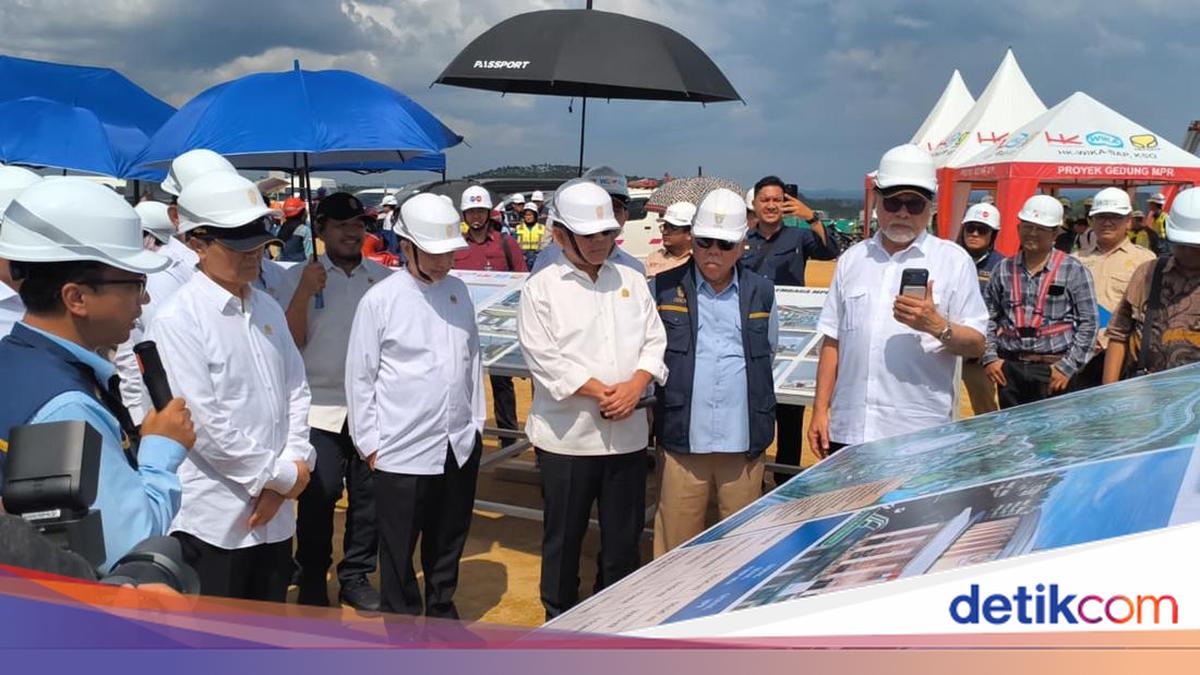 Muzani Impressed with Parliament Building Location in IKN, Flanked by Palace and Judicial Complex