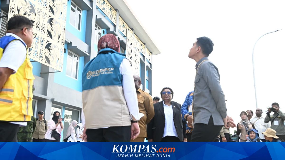 Gibran Inspects ASN Flats in Central Papua: Do Not Accept If There Are Design Flaws