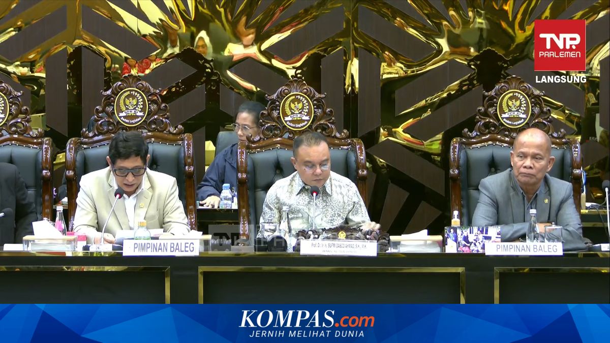 Baleg Agrees to Bring PPRT Bill to DPR Plenary Session for Approval Tomorrow, Here's What's Inside