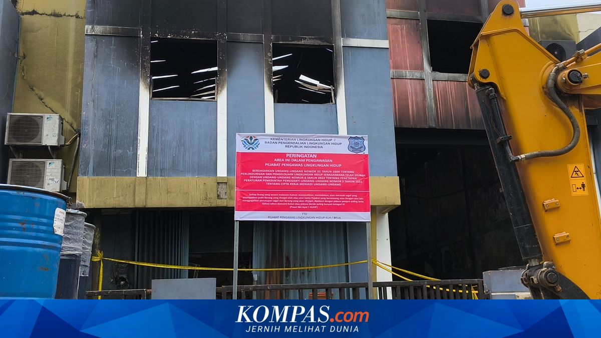 New Phase in Pesticide Warehouse Fire Case in Tangsel, Area Manager Examined